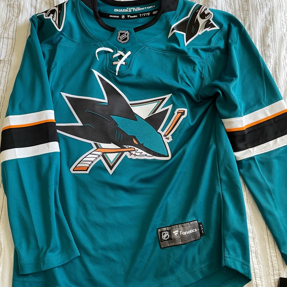 NWT San Jose Sharks Jersey